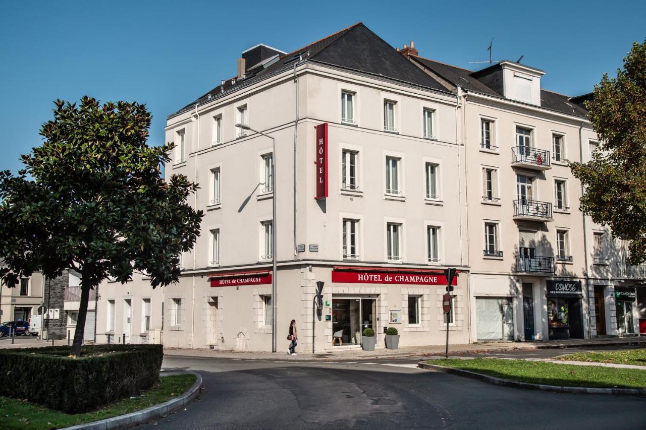 Hotel De Champagne Angers Exterior foto