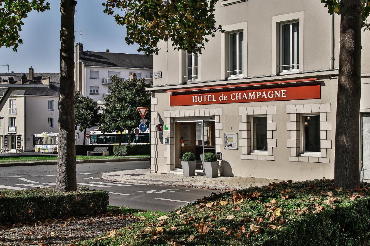 Hotel De Champagne Angers Exterior foto